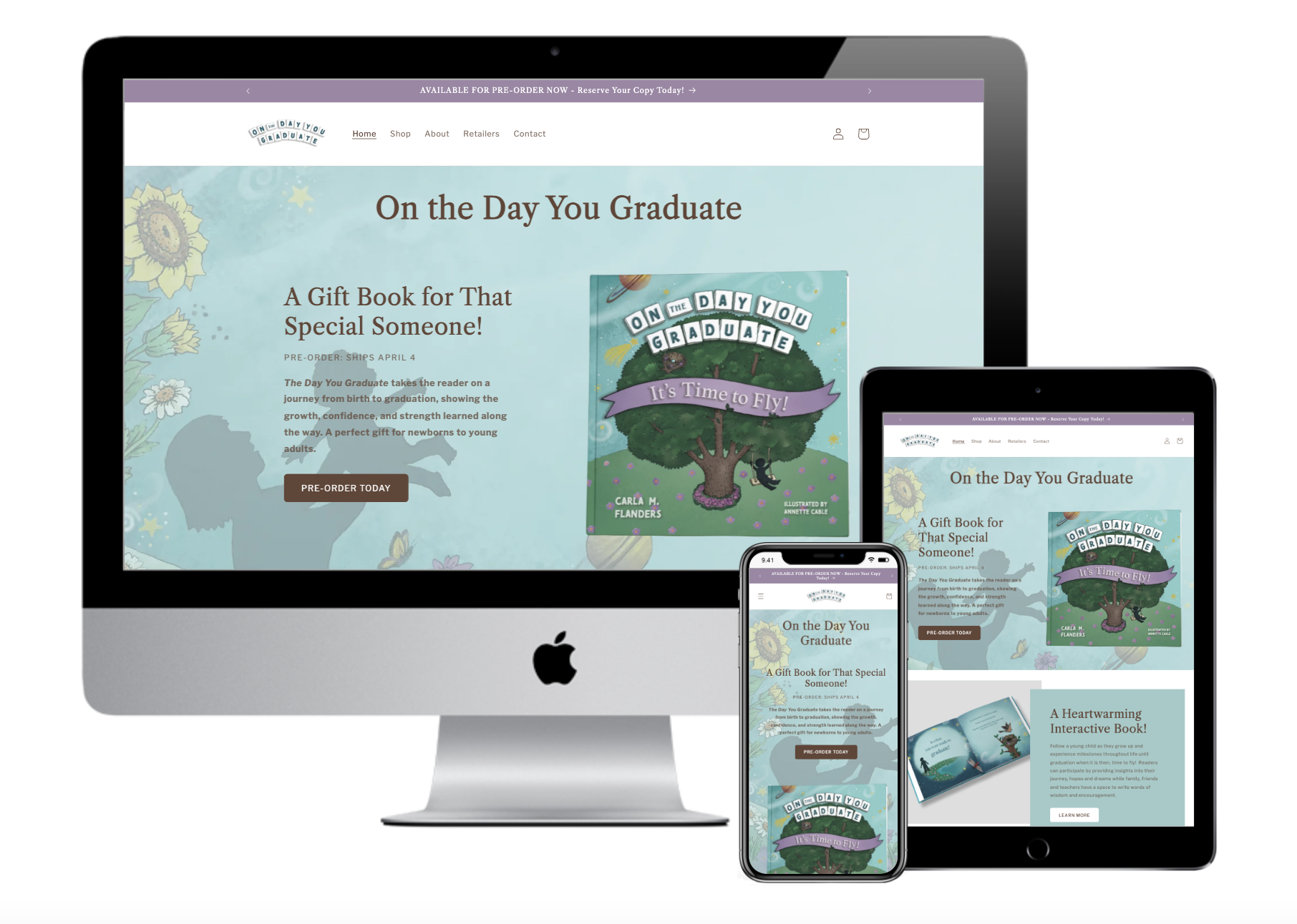 on the day you graduate book - shopify website